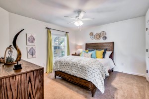 One Bedroom Apartments in Knoxville, TN - Large Secondary Bedroom with Walk-In Closet  